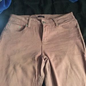 Rue 21 dusty pink skinny jeans